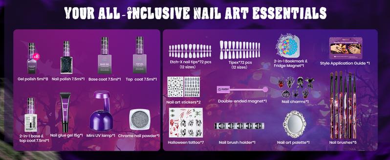 【Ideal Gift】Beetles Gel Polish Halloween limited box 2025