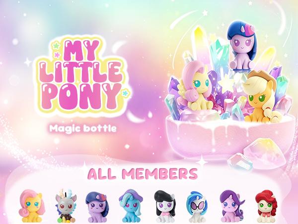 My Little Pony Friendship is Magic Blind Box - Cute Peripheral Ornaments, Room Decorations, Perfect Birthday Gifts for Friends