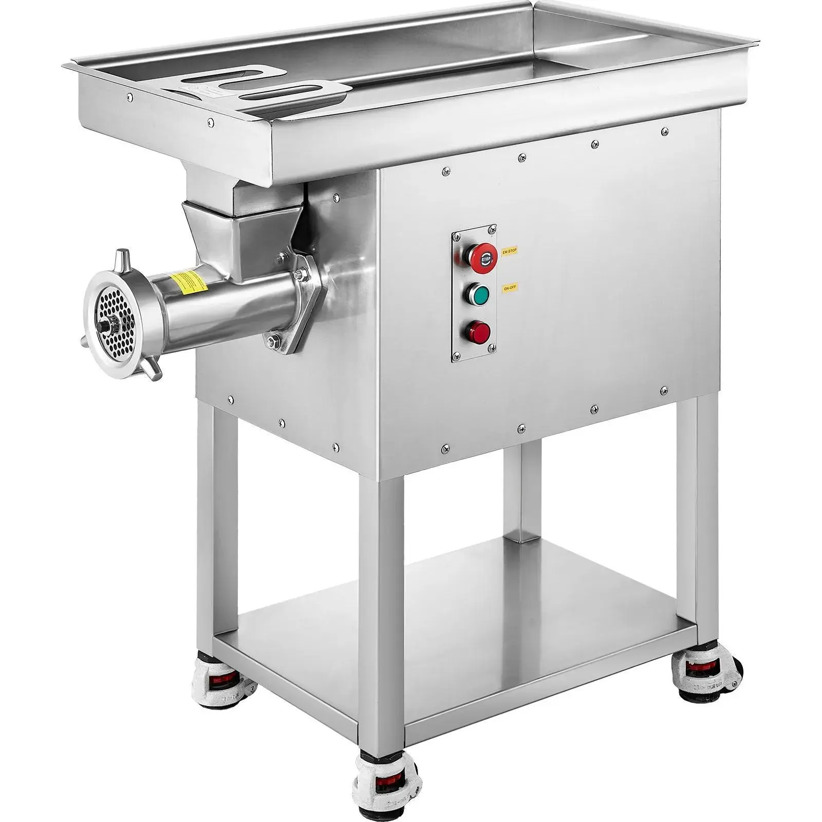 【Summerfinds】VEVOR Meat Grinder,  22 Lbs/Min Capacity Electric Meat Grinders w/ Blade, Grinding Plate, Sausage Maker, Stainless Steel Commercial Meat Mincer for Kitchen Restaurant Butcher Store