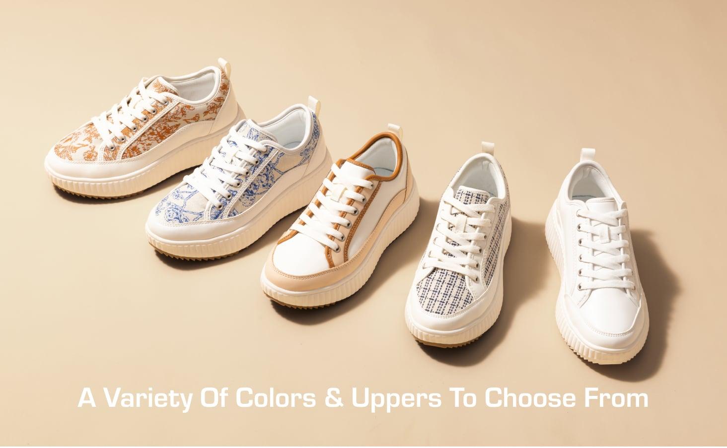 Dream Pairs Sky Comfortable Platform Fashion Sneakers