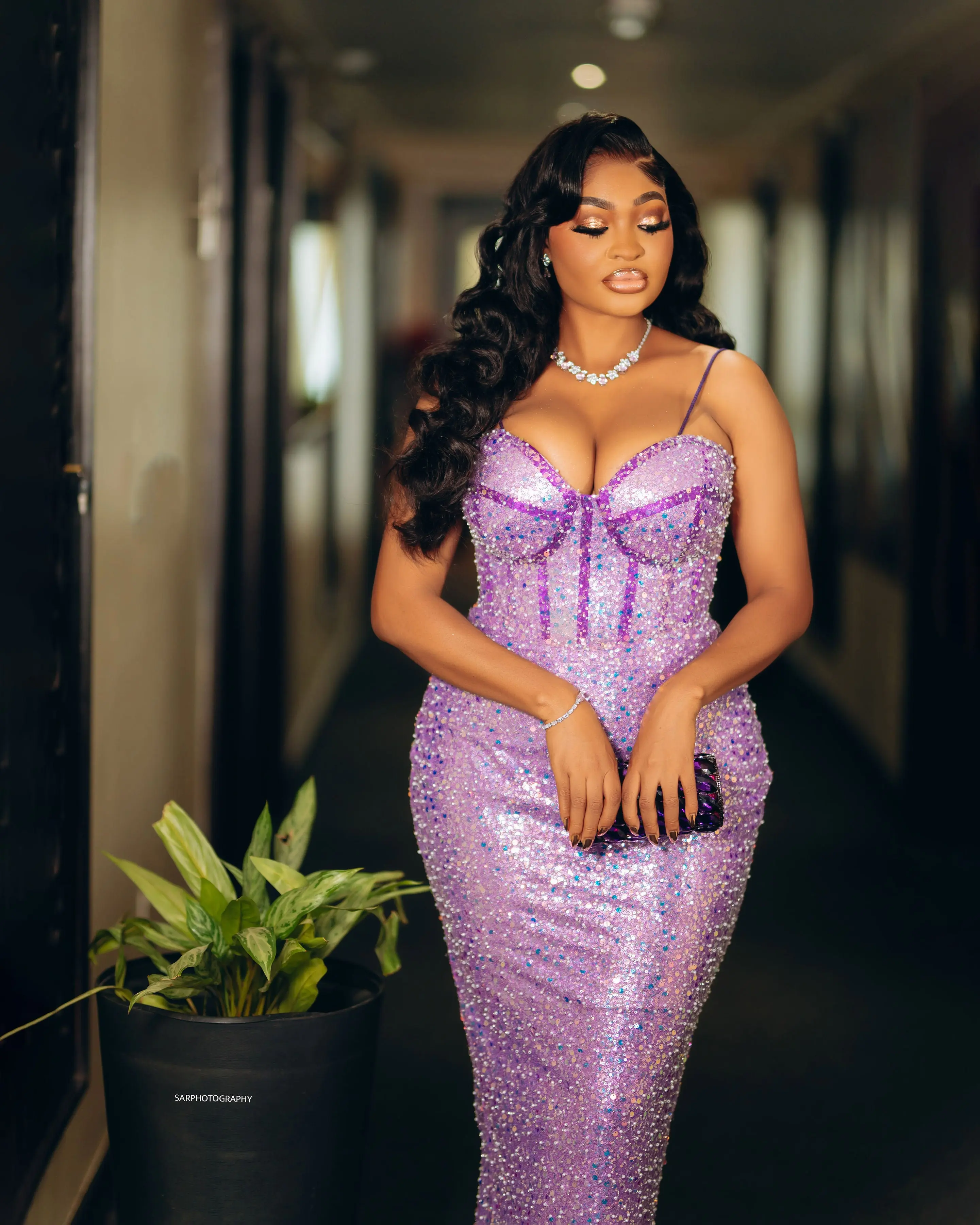Cosmic Purple Dress - TikTok Shop