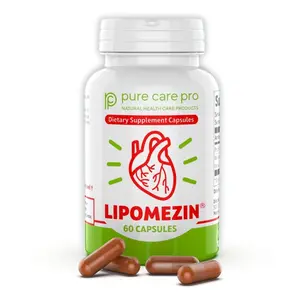 LIPOMEZIN® The MOST Effective All-Natural Cholesterol Lowering Supplement 60ct