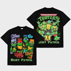 TMNT Ninja Turtles Premium Cotton T-Shirt, Leonardo Raphael Michelangelo Donatello Graphic Shirt, Character Comics Fans Shirt, Superhero T-Shirt, Comic Book Fans T-Shirt, Superhero Graphic Tee