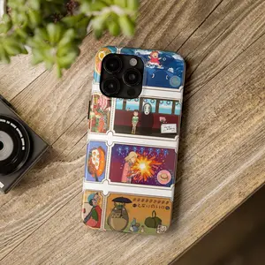 Spirited Away Studio Ghibli Phone Case for iPhone 17 16 15 14 13 12 11 Pro Max Samsung Galaxy S25 S24 S23 S22 S21, Childhood Anime Cute Cover, Japanese Art Merch Reader Lover Preppy Aesthetic Girly, Gifts for Her Girlfriend Women Phone Case