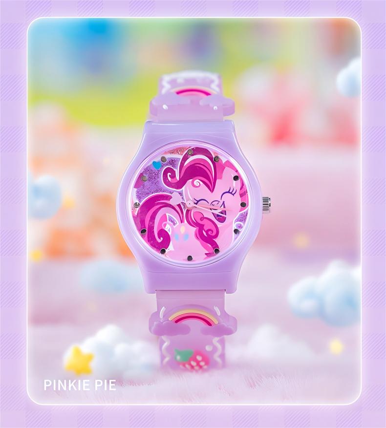 My Little Pony Magic Sweetheart Series Blind Box Watch MLP Characters Inspired Design Mystery Collectible Watch Twilight Sparkle Rarity Pinkie Pie Apple Jack Rainbow Dash Fluttershy Ideal Christmas New Year Holiday Gift for Girls