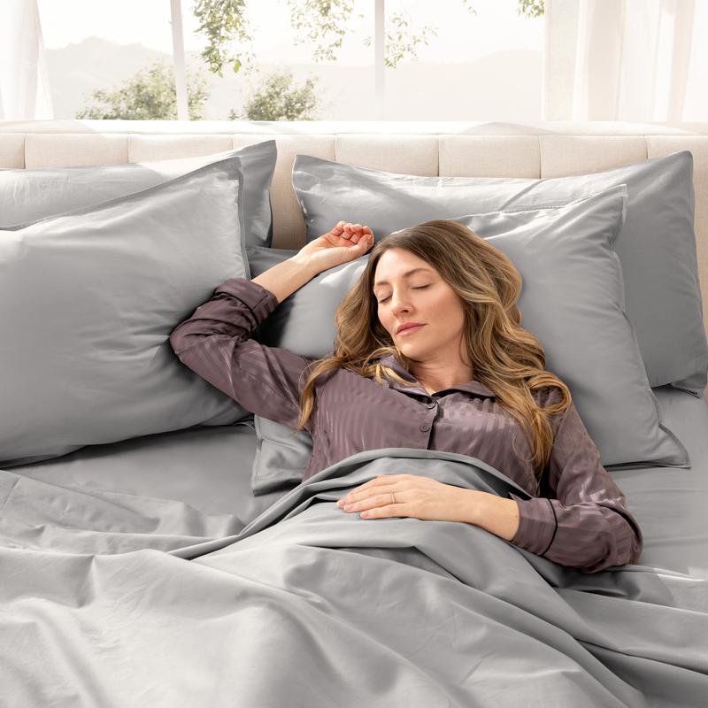 Bare Home Organic Cotton Sateen Sheet Set