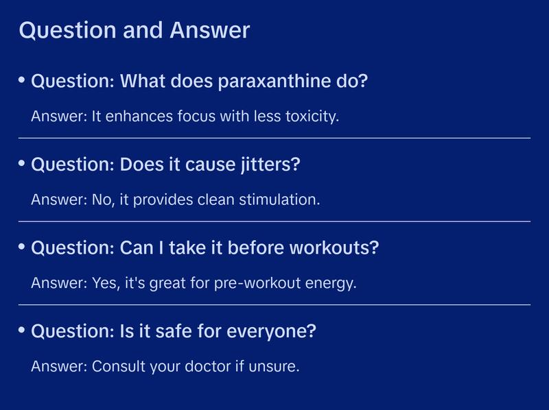 Focus Bites -  Energy and Focus Supplement with enfinity paraxanthine