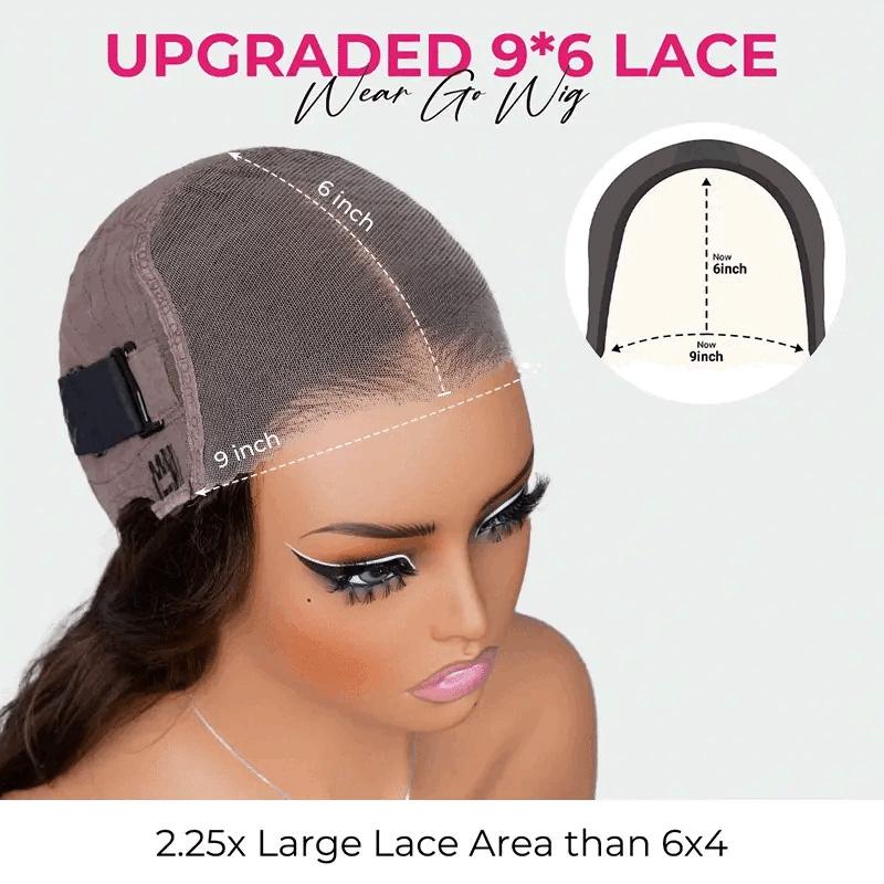 ISEE HAIR  Layered Cut Wear Go Wigs Yaki Straight 9x6 Pre-cut Lace Closure 180% Density Wigs Premium Quality Human Hair Outdoorfun #Category Spotlight