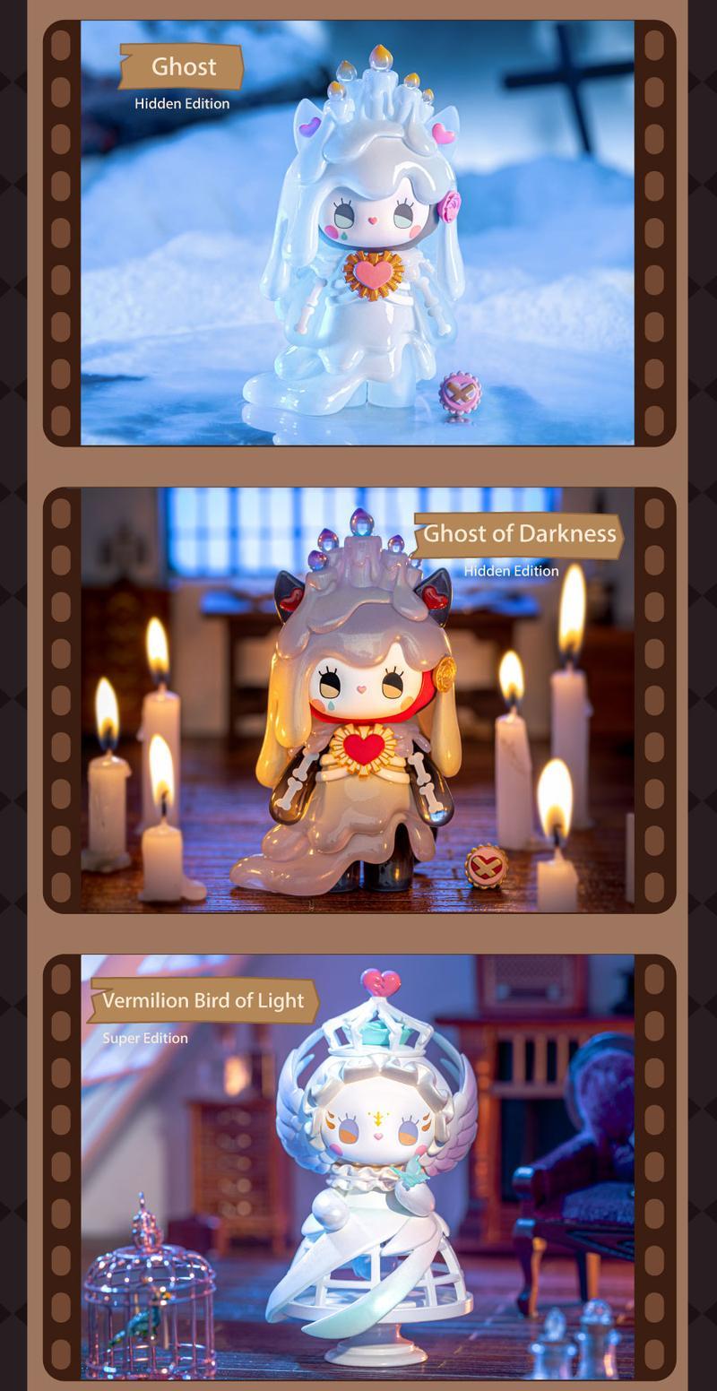 LUCKY EMMA Secret Forest Blizzard Manor Lodge Series Blind Boxes, Trendy Toy Creative Figurine Decorations