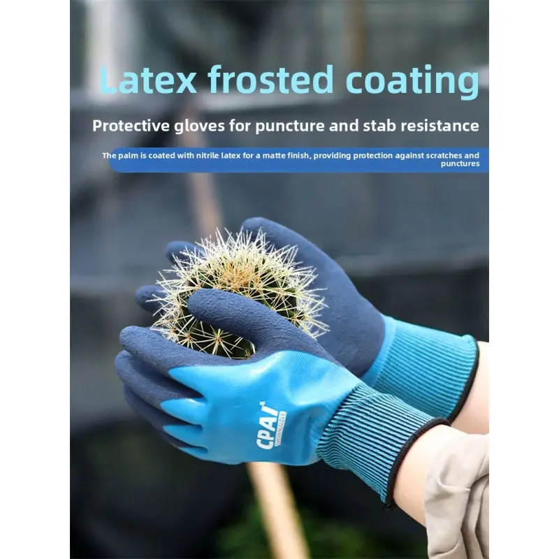 Gardening Gloves Anti-Prick Anti-Puncture Waterproof for Beachcombing, Planting Roses, Weeding, Florists, and Gardeners