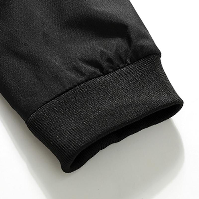 Men's letter embroidered casual bomber jacket for everyday life, home, outdoor, work and leisure.Men's jacket, men's loose outdoor cycling casual fashion jacket, the jacket is designed in solid color, suitable for mature men fits