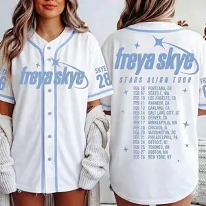 Freya Skye Silent Treatment Baseball Jersey, Star Align Tour 2026