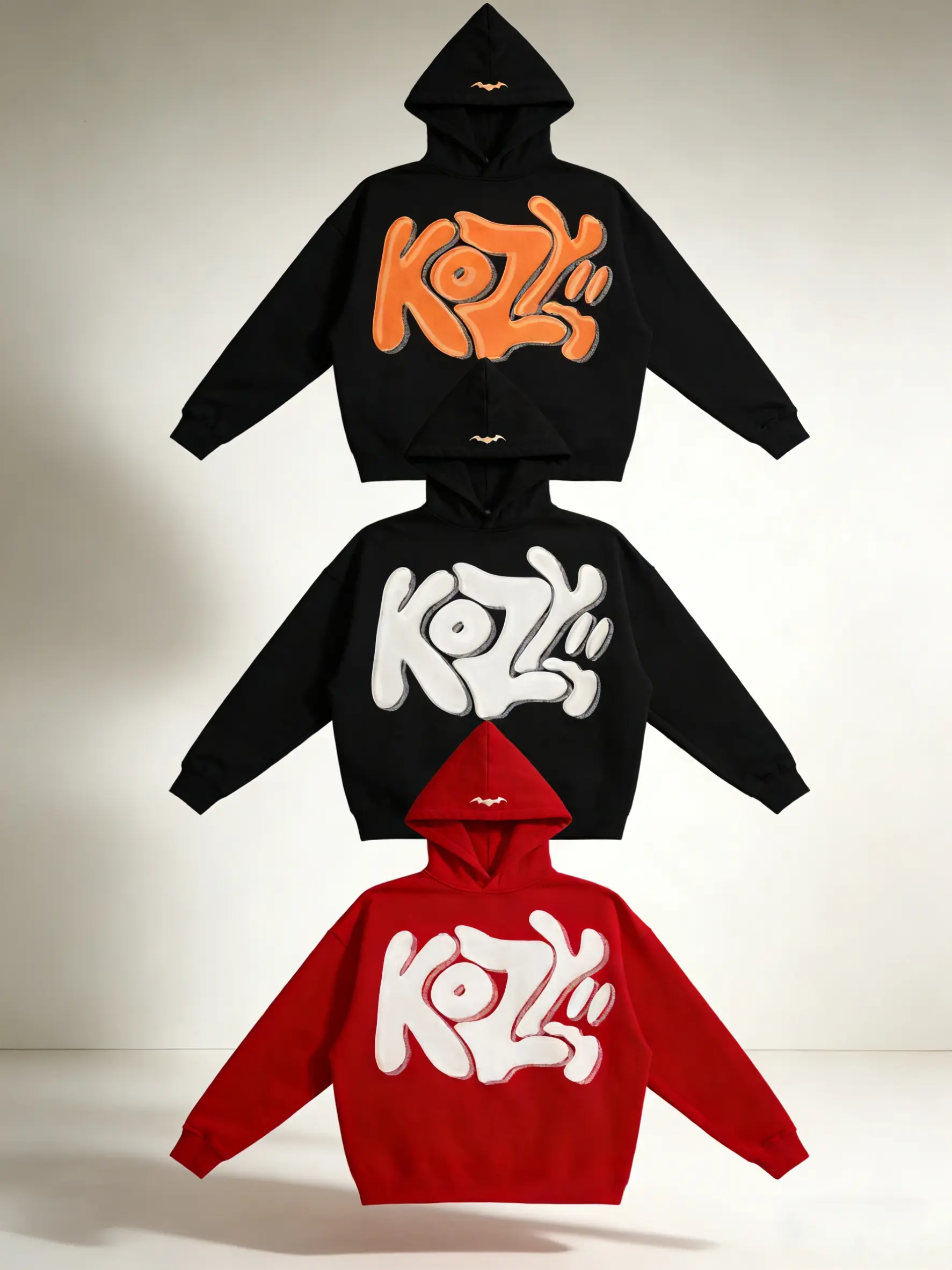 Y2k Hoodie Men Women Letter Print Zip Up Hoodie Grunge Pullover 