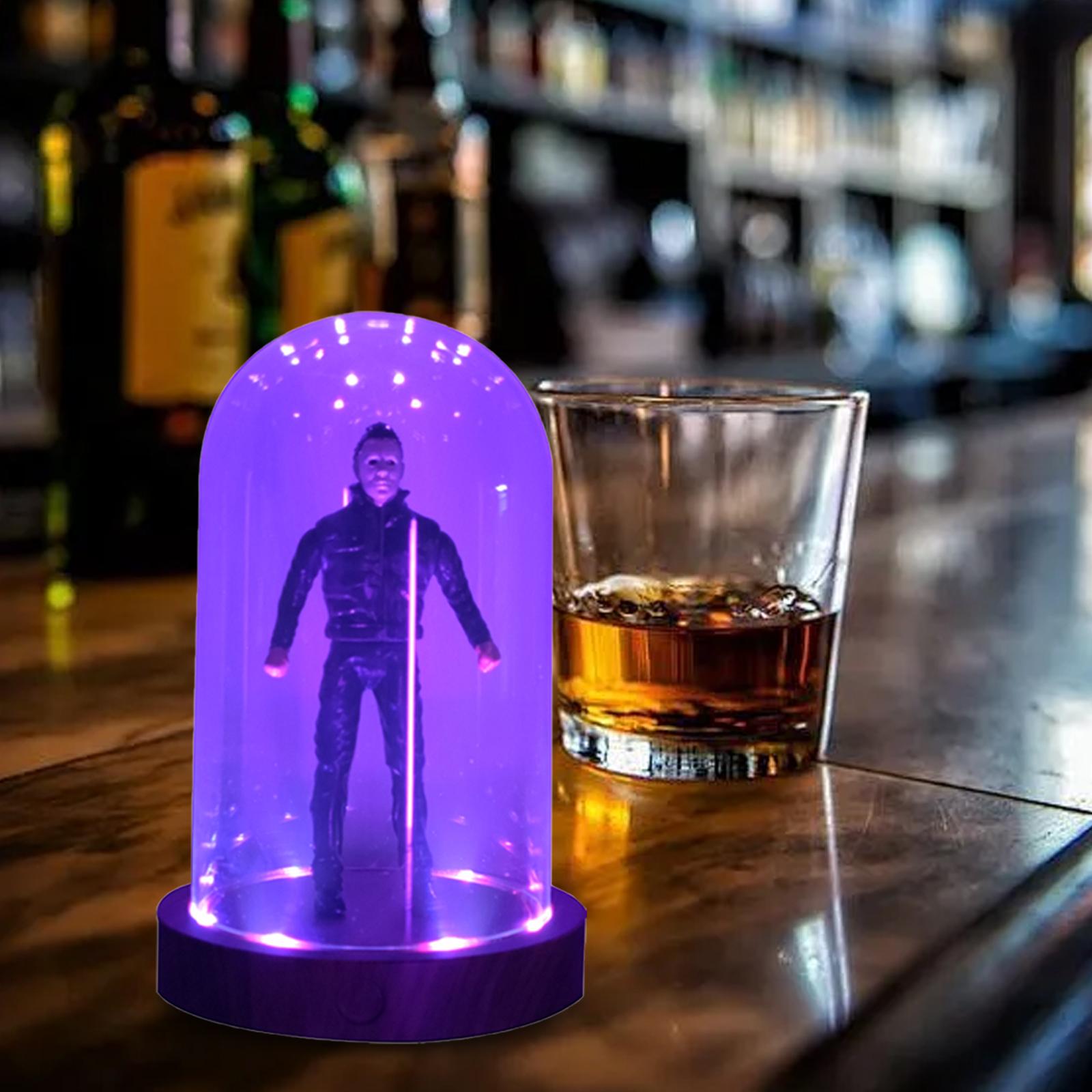 Horror Movie Collection Lamp, Home Decoration Table Lamp, Holiday Ambience Desktop Ornament, Halloween Unique Gift and Decoration.