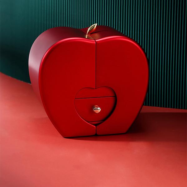 Preserved Real Rose Gift with Red Diamont Necklace,Cute Gifts for Girlfriends,Women,Mother,Wife,Gifts Idea on Mother`s Day,Valentine`s Day,Christmas,Birthday