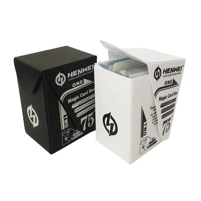 Auto Lifting Trading Card Deck Box, Universal for Pokemon TCG MTG