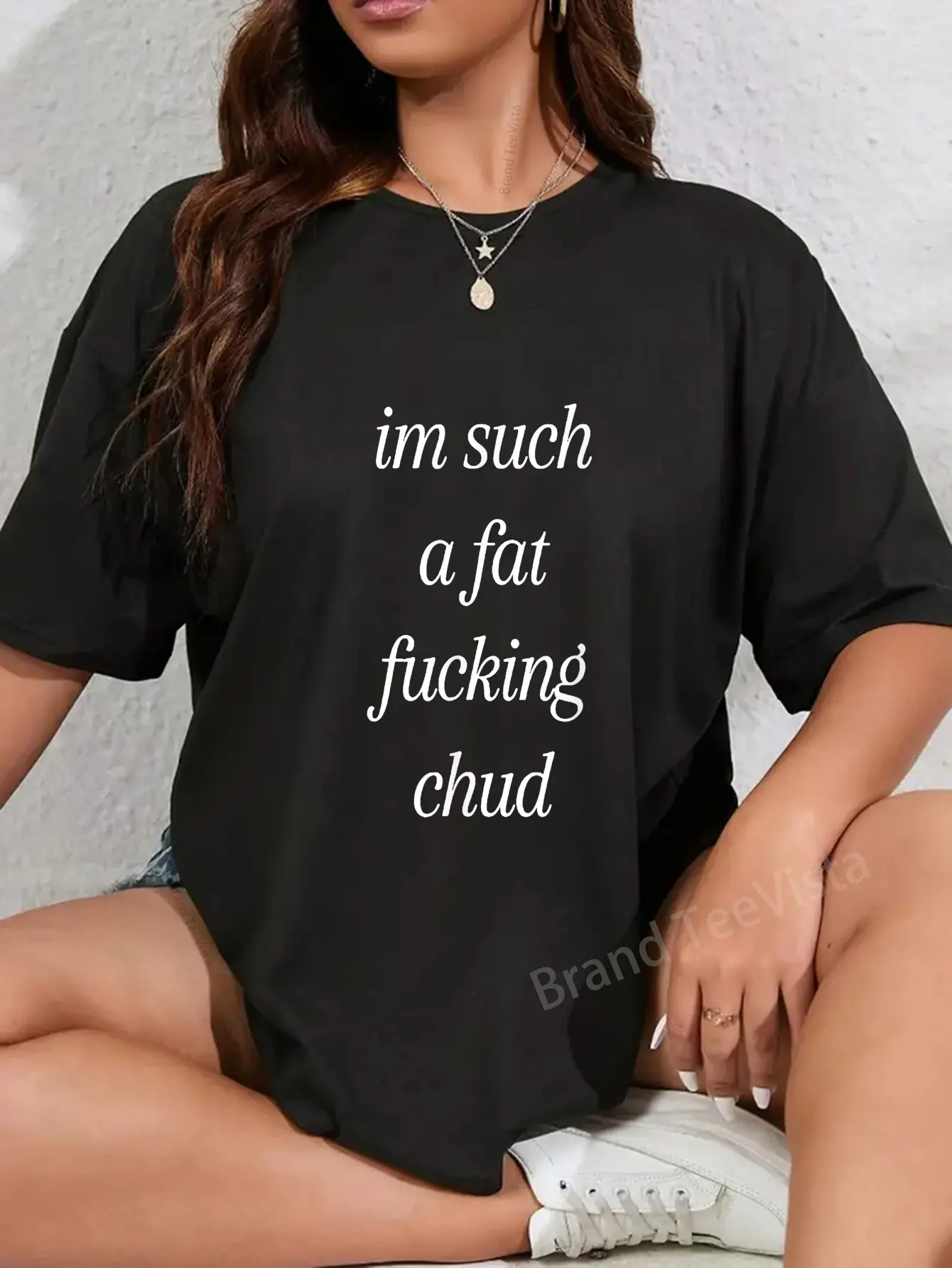 100% Cotton Im Such a Fat Fucking Chud Quote Funny T-Shirt