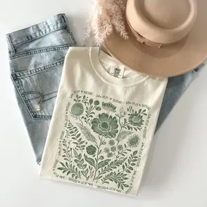 Comfort Colors Make Heaven Crowded Shirt Cute Coquette Christian Graphic Tee Soft Comfy T Shirt