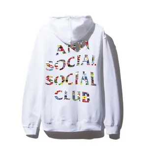 Anti Social Social Club Flag Collage Hoodie
