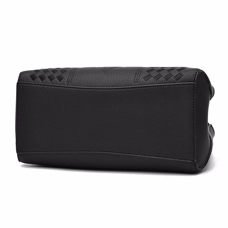 Luxe Quilted Top-Handle Satchel