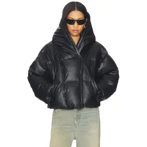 Diesel Willey Puffer Jacket in Black