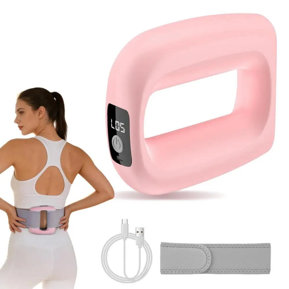 USB Rechargeable Multi Mode Massage Ring, Handheld Portable Vibration Massager