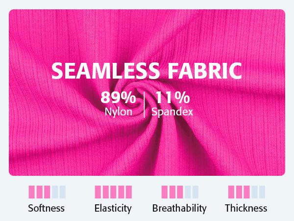 ATTRACO Women's Two-Piece Ribbed Sports Tank Top Set with Built-in Bra Fitted Racerback Design Round Neck for Sports Activities