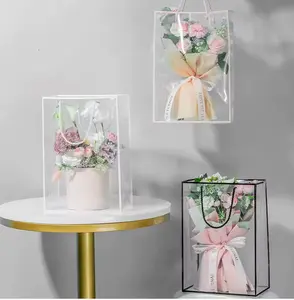 Clear Floral Bag 10ct