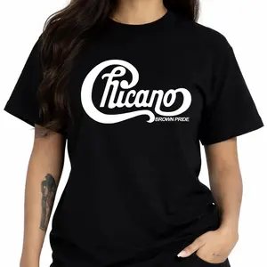 Chicano Brown Pride Clothes Chicana Cholo Chola Style Clothing Unisex Hoodie Medium Heavy Sweatshirt for Men & Women Streetwear Oversized Oversized Top Menswear Fabric 0503