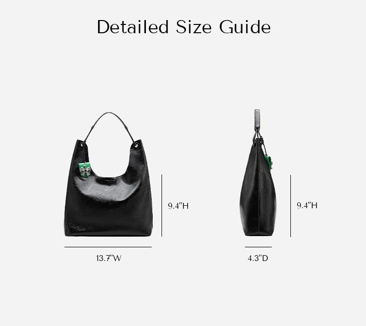NEWBELLA Nora 2 PCS Set Hobo Bags,in PU Leather - Sleek Solid Color Top Handle Bag , School & Commute,FallFreshness Elegant Handbag