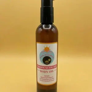 Tropical  Escape Body Oil  8oz Moisturizer