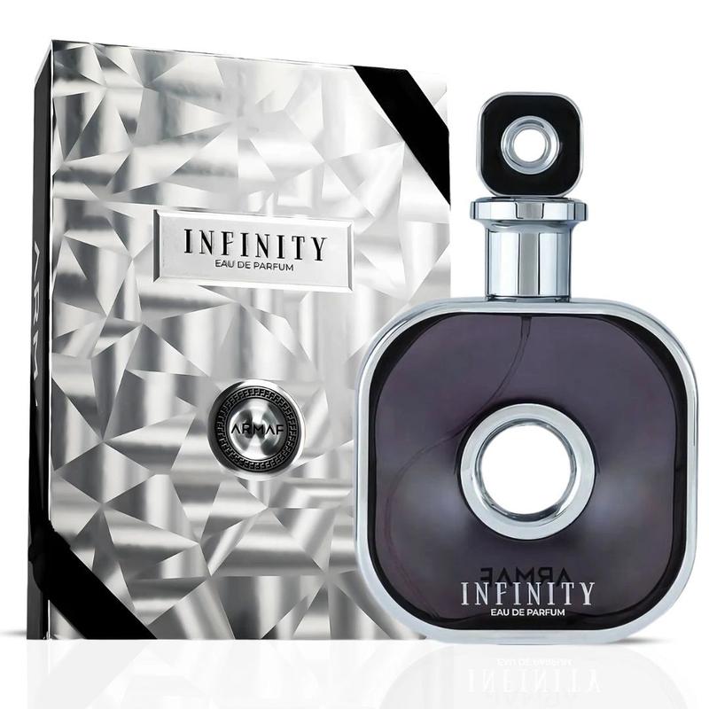 Infinity Eau de Parfum Spray 105ml (3.6 oz) by Armaf | Sparkling Citrus, Spiced Apple & Woods