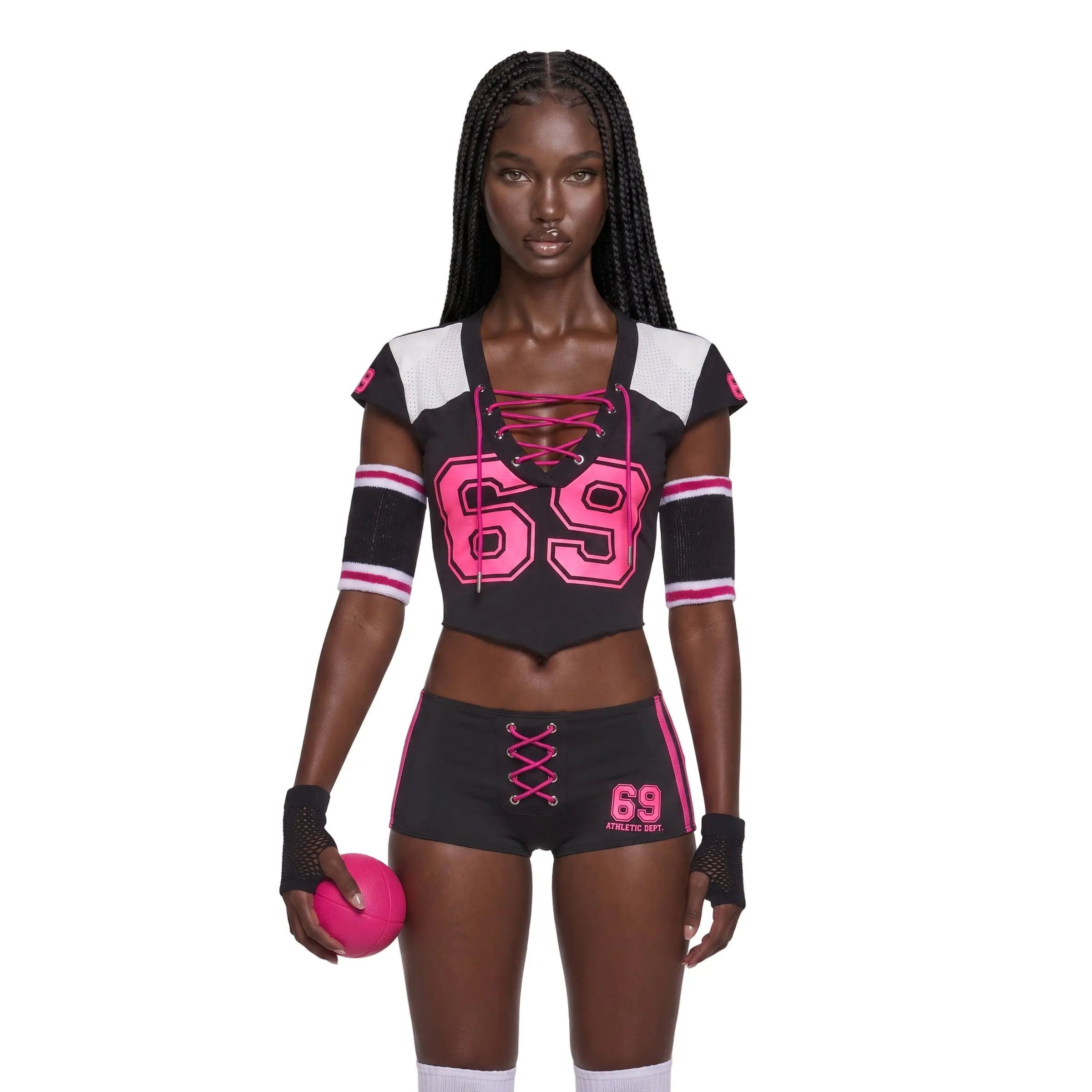 Y2K Football Player Costume