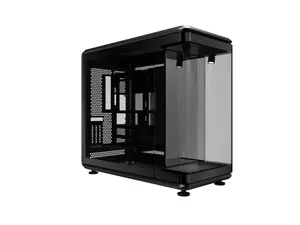 Cooler Master MasterFrame 360 Panorama Open-Frame ATX PC Case, 3-Side Panoramic Tempered Glass, 430mm GPU Max, 360mm Radiator Support, PCIe 5.0, Supports Up to 12 x 120mm Fans, USB4 Type-C