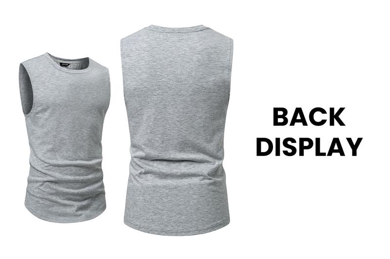 JMIERR Mens Drop Arm Tank Tops Gym Workout Sleeveless Muscle Shirts Cut Off Summer Tee Shirt