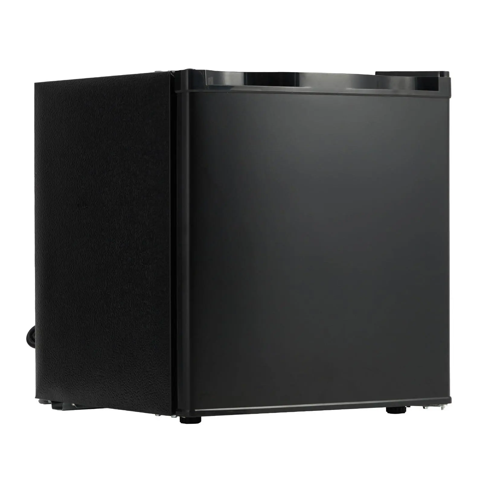 1.6 CU.FT Mini Refrigerator with Adjustable Thermostat - Single Door Compact Fridge with Freezer and Removable Glass Shelves - Small Refrigerator