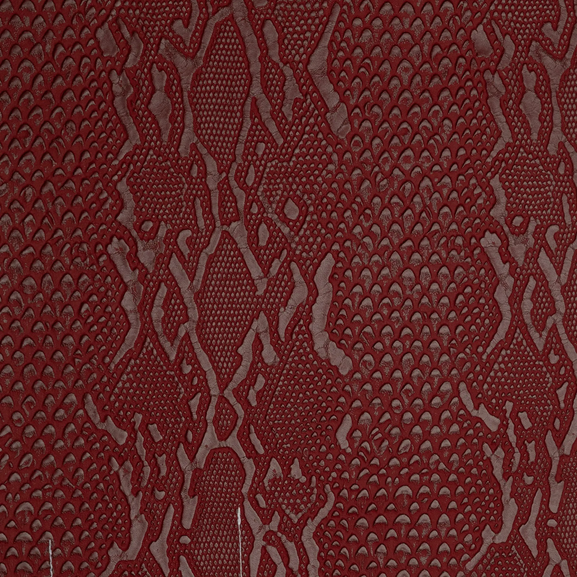 NOLITA - SNAKE SKIN MATTE COLOR VINYL UPHOLSTERY FABRIC BY THE YARD