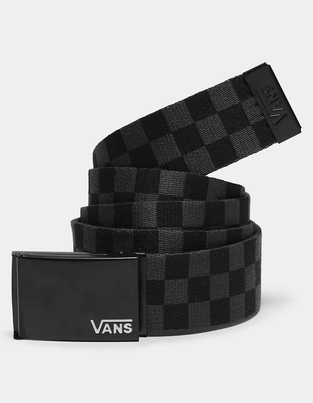 VANS Deppster II Web Mens Belt, Black & Dark Gray VANS Deppster II Web Mens Belt, Black & Dark Gray