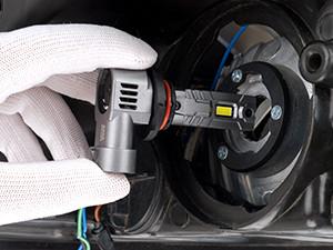 2007 Mazda 6 H1 70W 6500K White IP68 LED Headlight Bulbs 2PCS SEALIGHT S2S