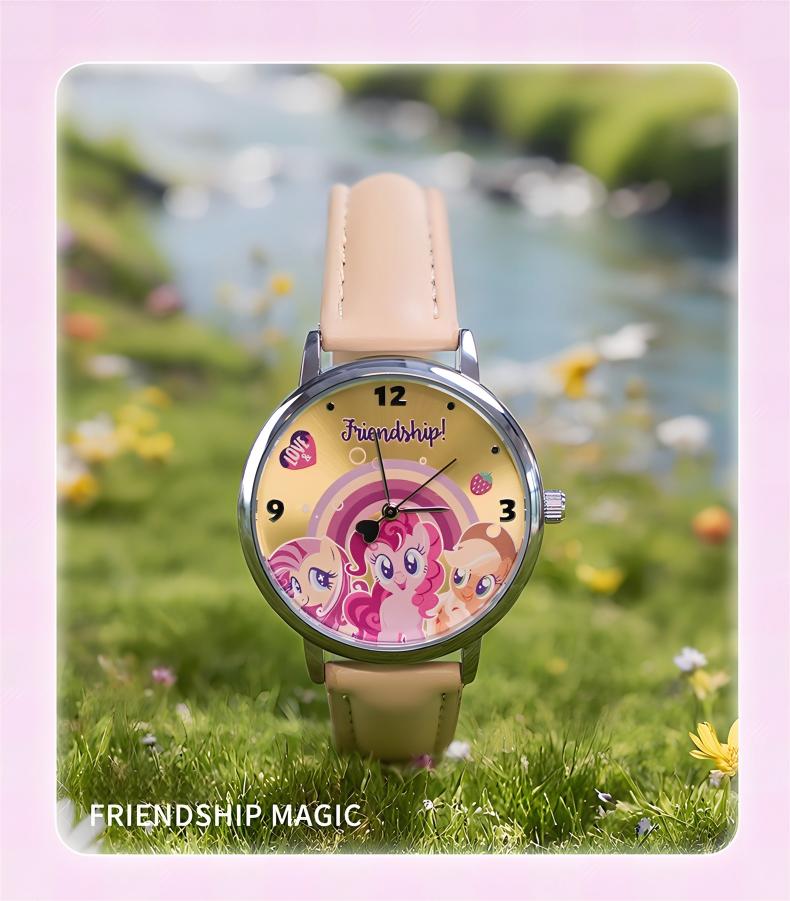My Little Pony Magic Sweetheart Series Blind Box Watch MLP Characters Inspired Design Mystery Collectible Watch Twilight Sparkle Rarity Pinkie Pie Apple Jack Rainbow Dash Fluttershy Ideal Christmas New Year Holiday Gift for Girls