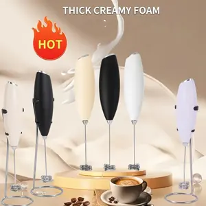 Wireless electric frothing pitcher coffee mixer small whisking tool baking tool household stand model frothing pitcher