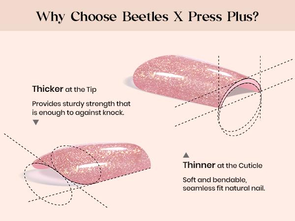 [LIVE ONLY] Beetles X Press Plus Cat Eye Press-On Nails, 7Colors Magnetic Cat Eye Effect, 16 Sizes 224 Pcs, Natural Salon Quality Chasing Light Cat Eye Nails, Gift for DIY Nail Lovers  Spring Vacation Nails Festival Nails   newyearnewme valentinesday