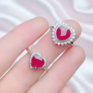 Ruby 925 Sterling Silver Ring
