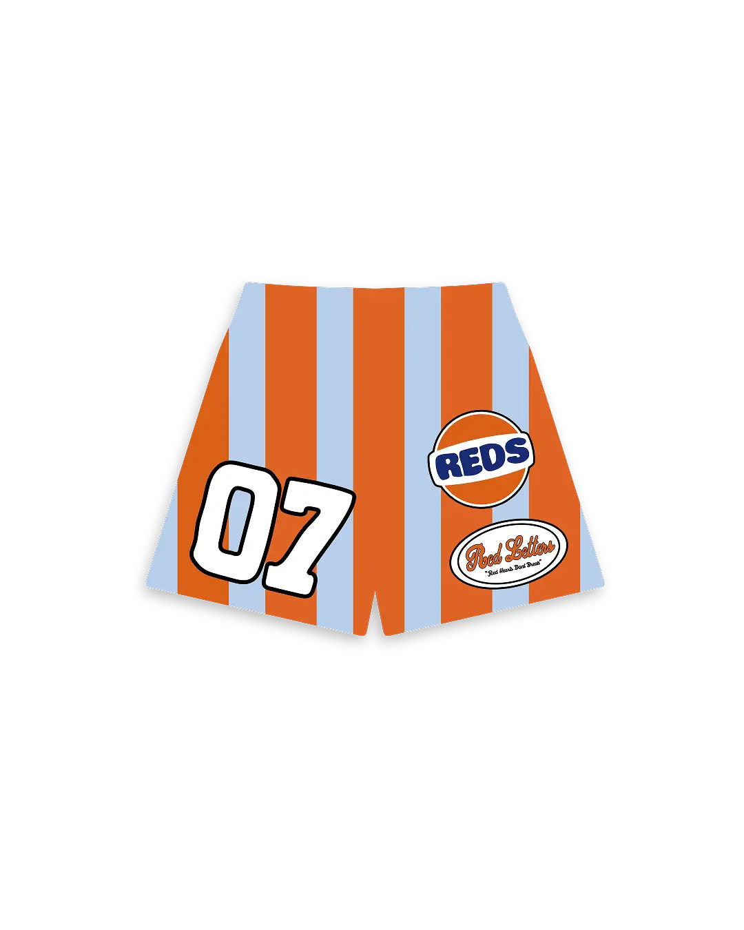 Red Gulf Mesh Shorts