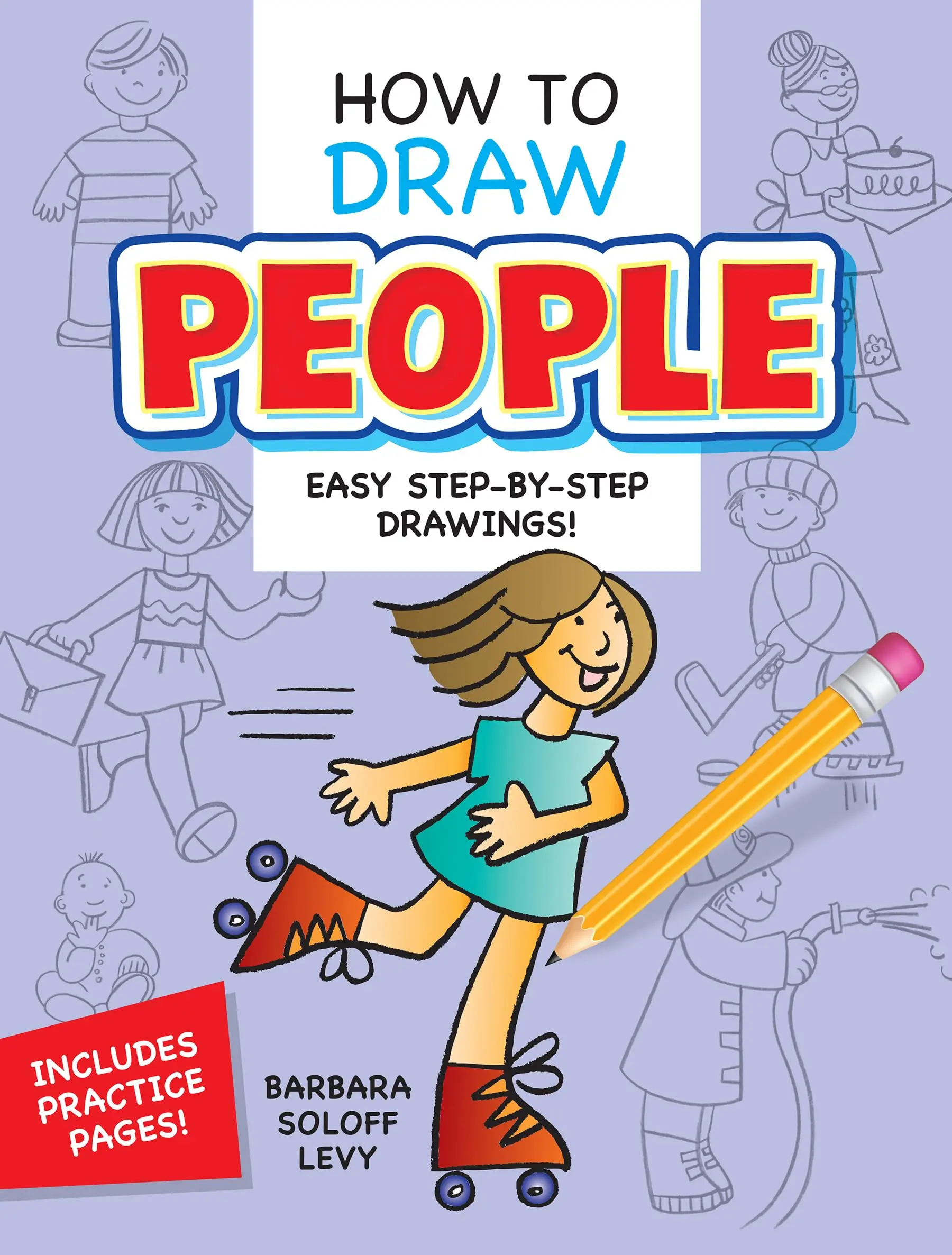 How to Draw People: Easy Step-by-Step Drawings! (Dover How to Draw), Paperback