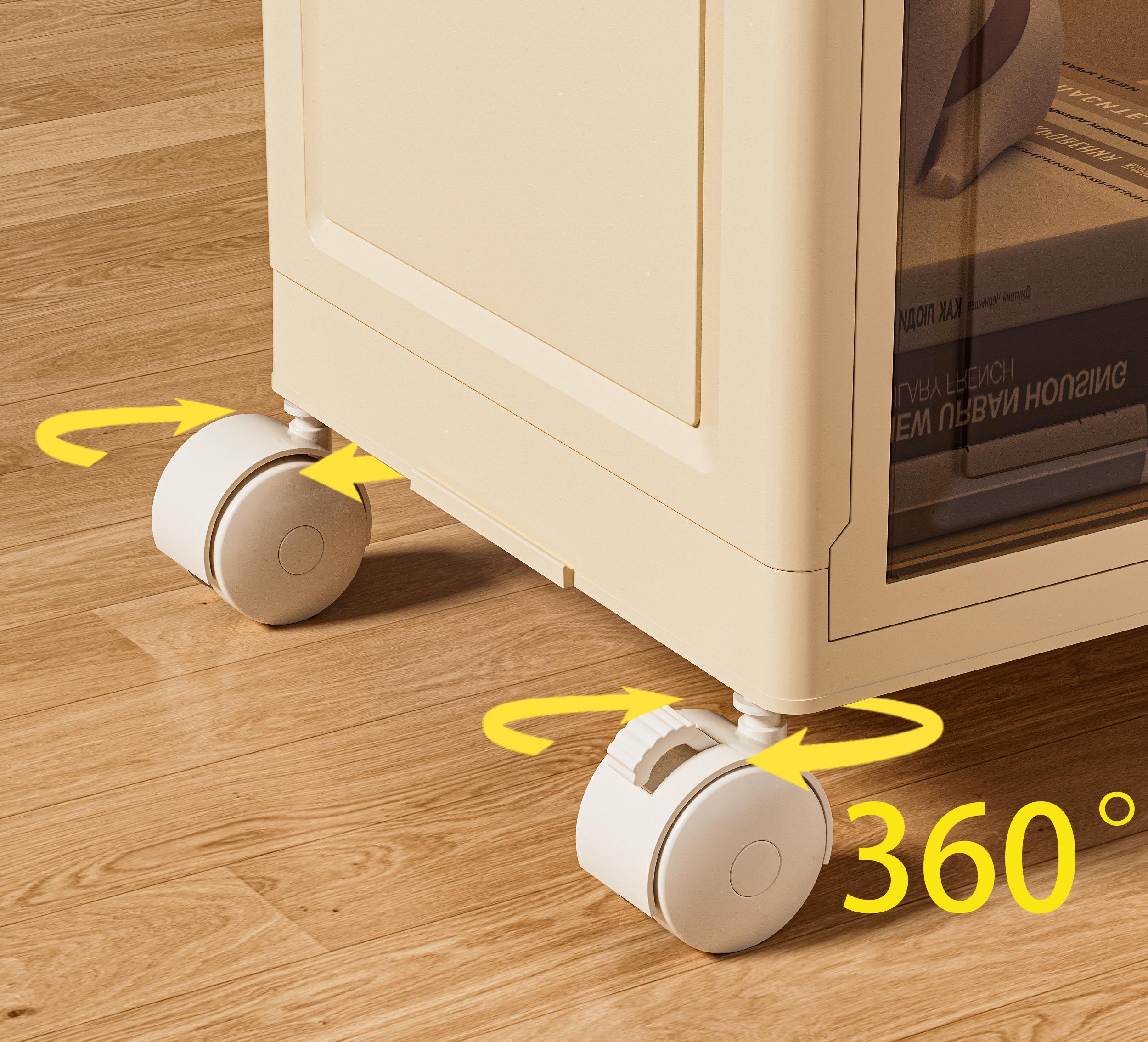 Stackable and foldable plastic storage boxes | Available in various capacities, multi-layered design, with doors, locks, and wheels | Lightweight and practical | Suitable for storage and organization in living rooms, kitchens, and bedrooms.