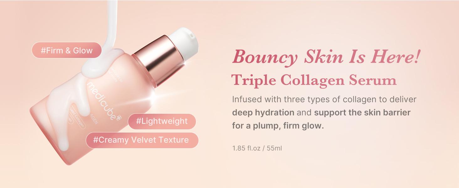 [medicube] Miranda’s Barrier Support Set | Helps to Protect Skin Barrier with Triple Collagen Complex, and PDRN