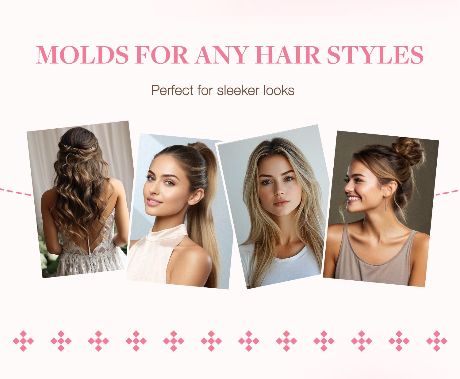 GOOGOO Hair Extensions 100g Seamless Clip in Human Hair Natural Straight#Greenish#TikTokShopSpringGlowUp