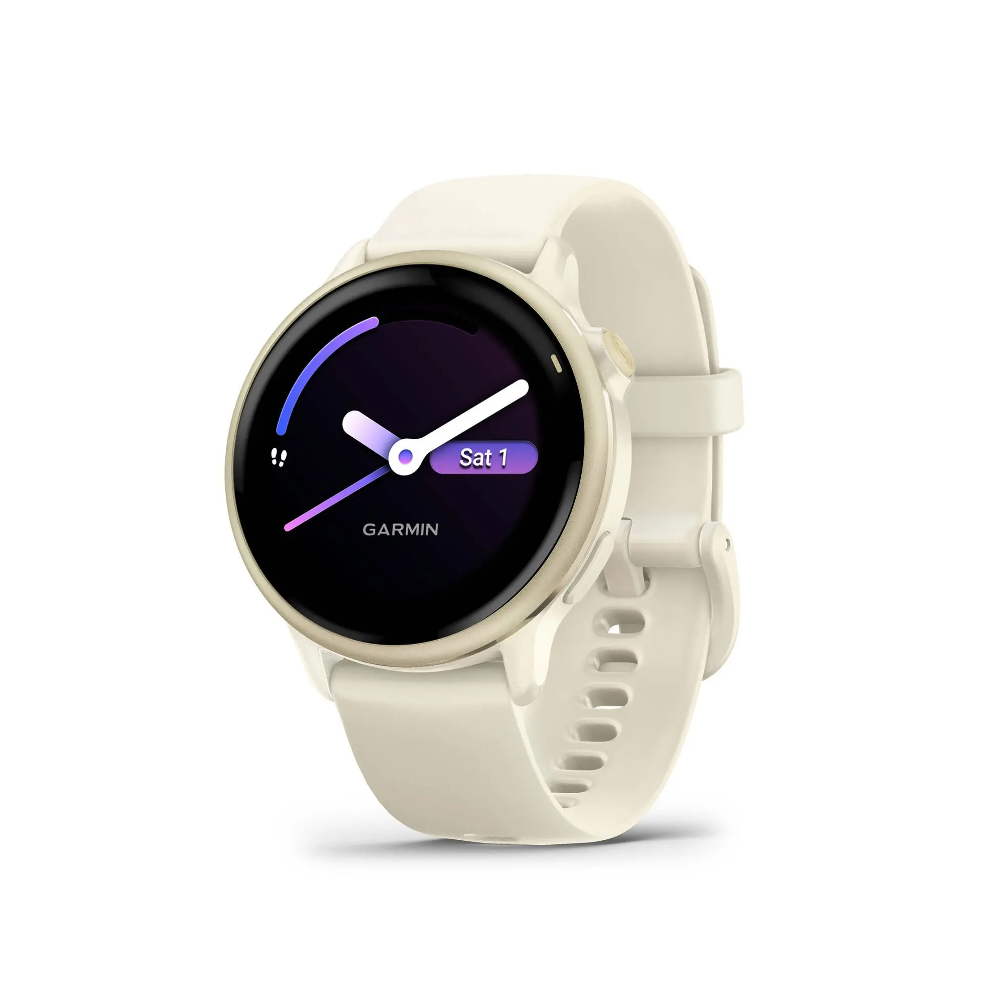 Garmin vivoactive 6 GPS Smart Watch - Wearable Device with GPS Tracker, Hydration Monitoring, Detection Features, Large Display Screen (Lunar Gold with Bone Band), Custom, Devices