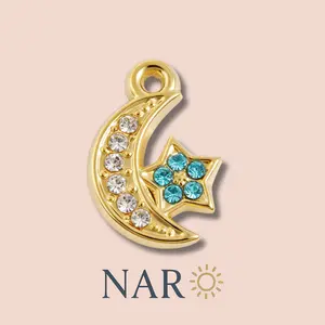 Celestial Moon & Star Charm